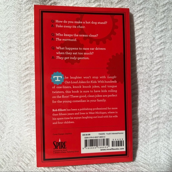 laugh out loud jokes for kids book by rob elliott - Picture 2 of 2